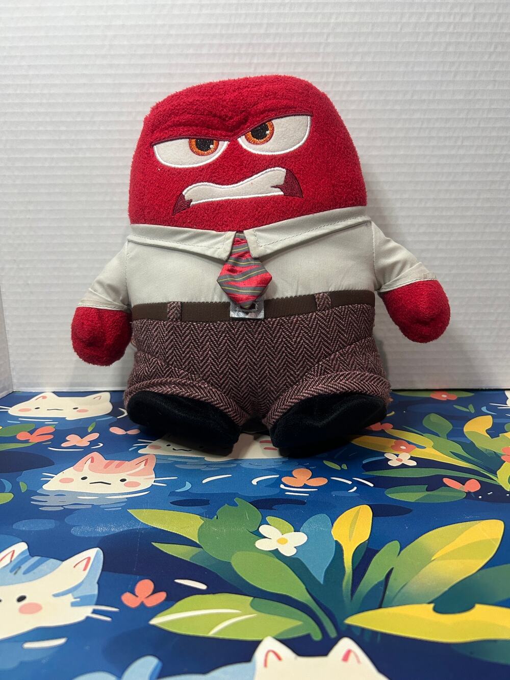 Disney Pixar Inside Out Anger Red Angry Plush Stuffed Animal Toy Doll